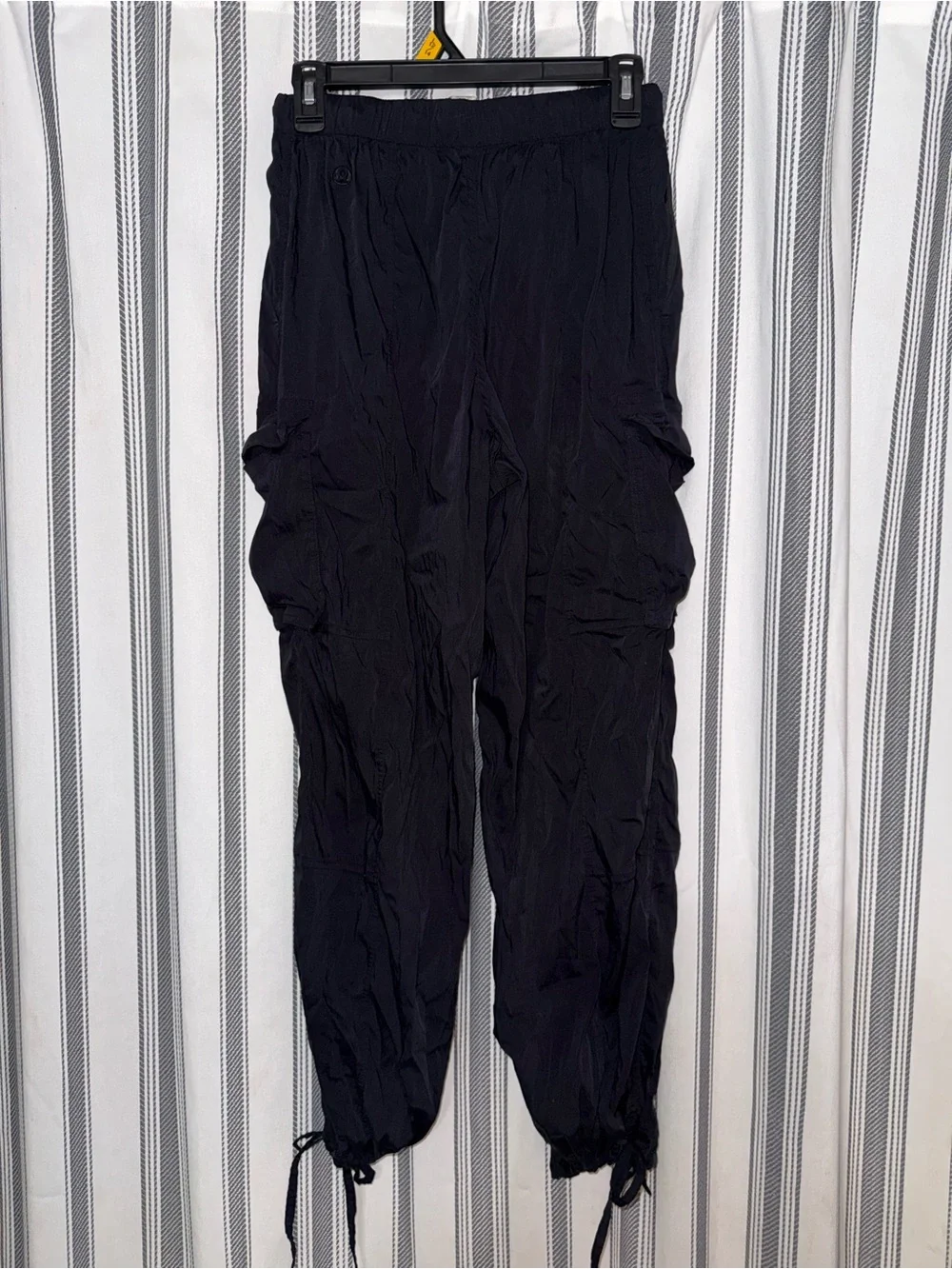 lululemon athletica Black Wide-Leg Cargo Pants